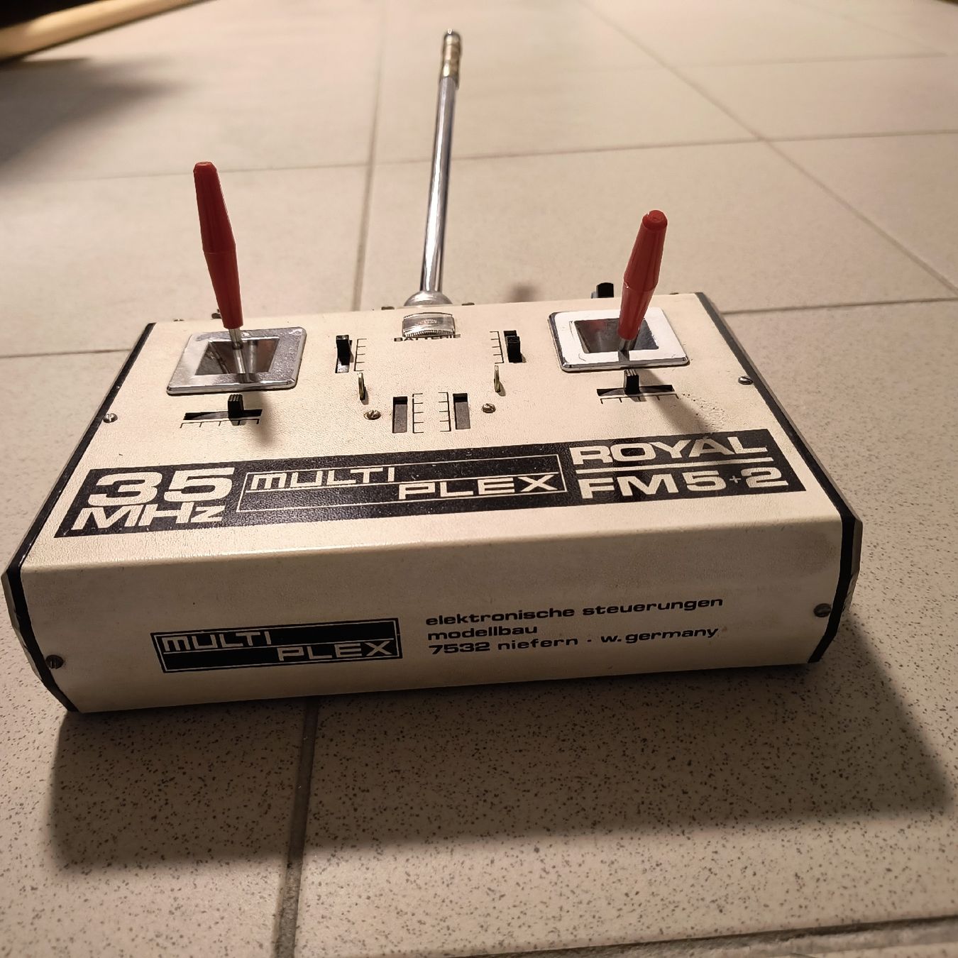 Multiplex RC Modellbau: radiocommande vintage multiplex royal – Defekt aus Saubraz von fanf 2
