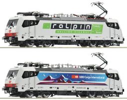 Roco 7510035 E-lok186 909-4 NightpiercerSBB/Ralpin,Dig-Sound