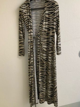 BY SWAN Kleid Tigerprint Grösse S Neu
