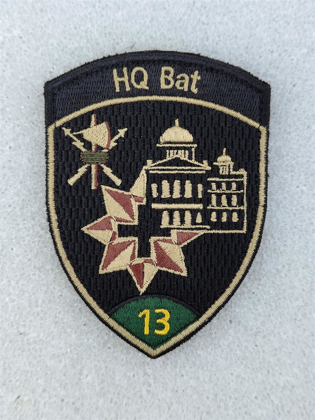 Placchette & Badge: Verbandsabzeichen HQ Bat 13 Kompanie 1 – Usato da Bauma venduto da SwissMilitaria