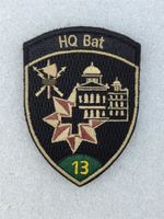 Verbandsabzeichen HQ Bat 13 Kompanie 1