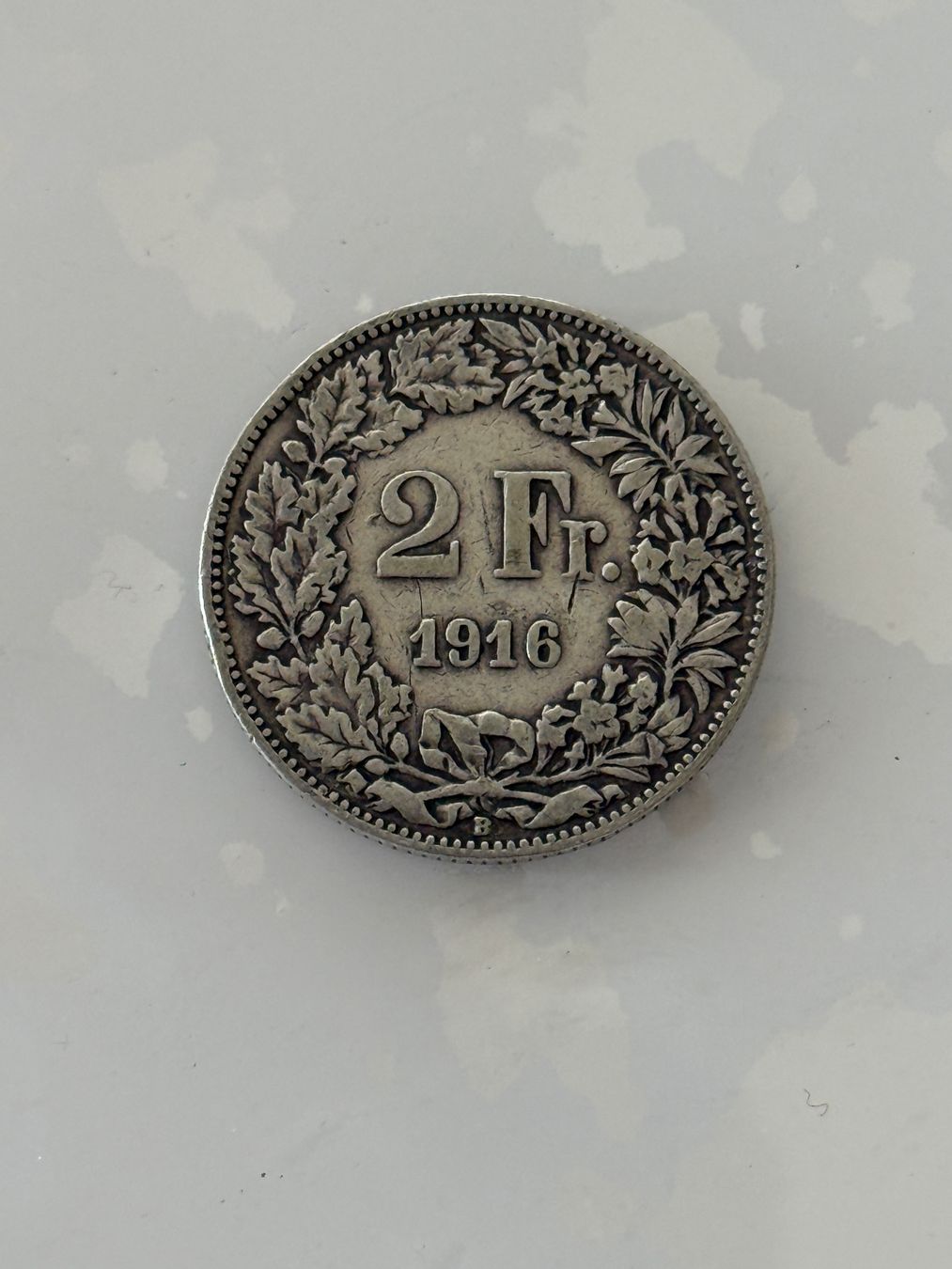 Alle Münzen: 2 Franken 1916  Rar – Gebraucht aus Wallisellen von SWISS_SILVER1 1