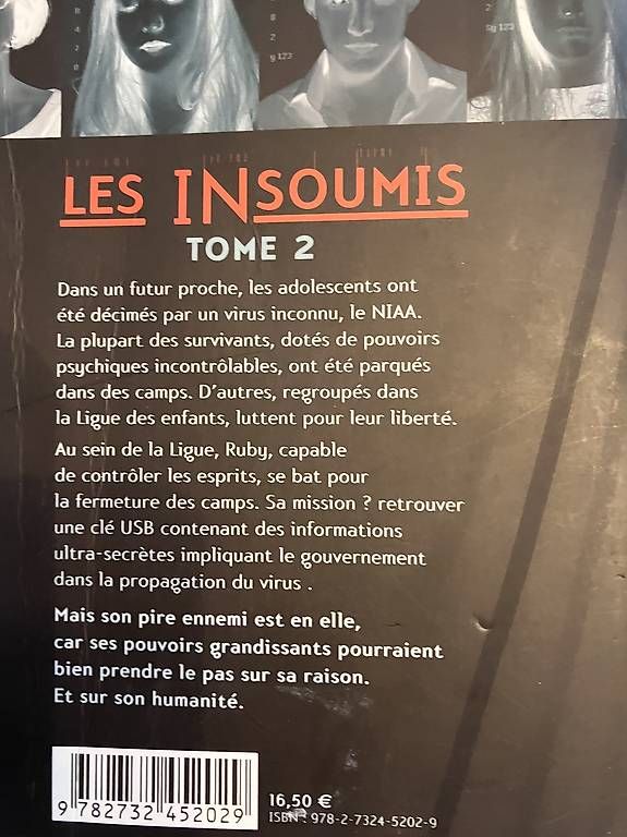 Libri: La trilogie "les Insoumis" – Usato da St-Cierges venduto da bin_27k6 2