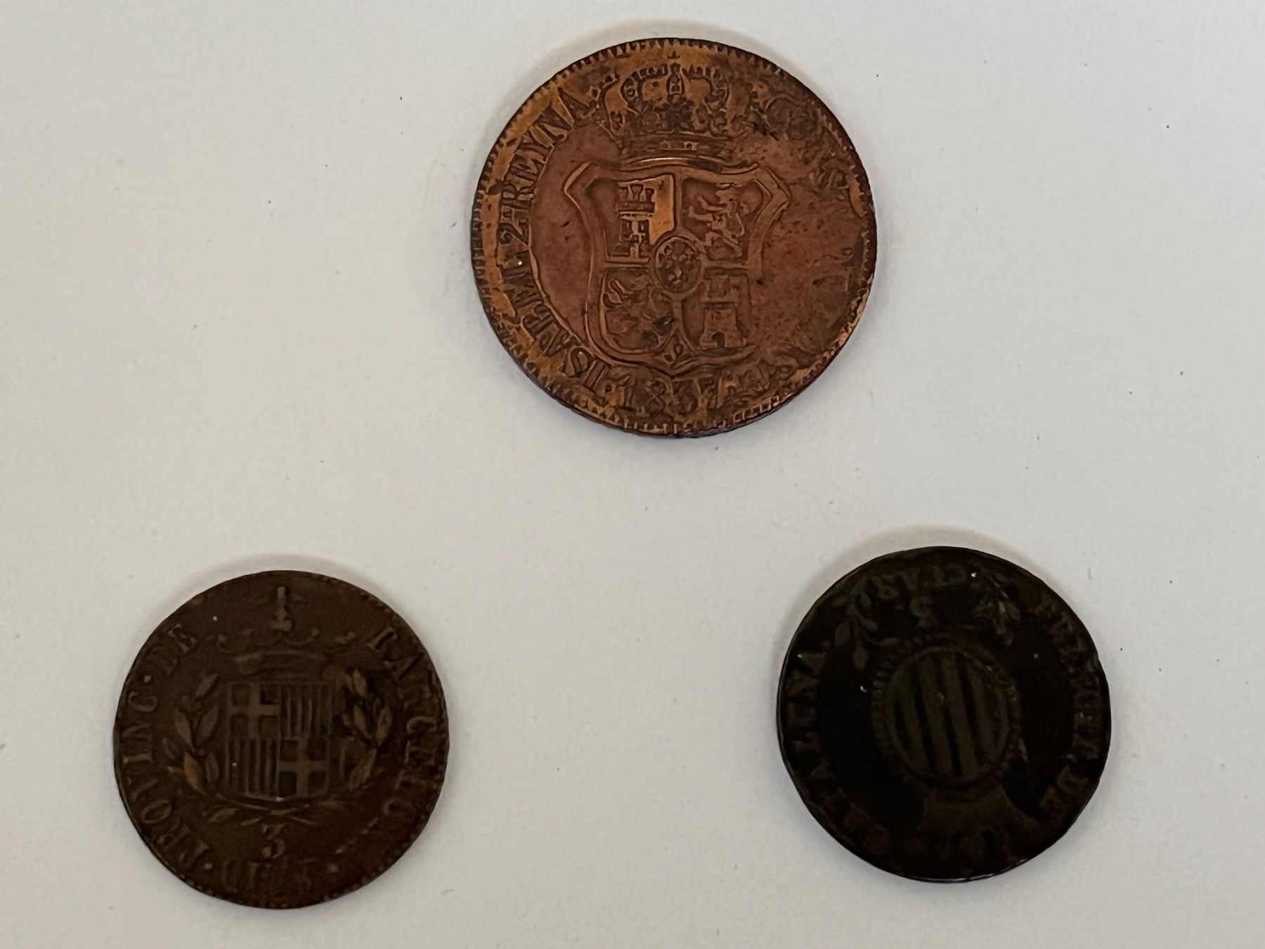 Tutti le monete: Monnaie espagnole cuivre – Usato da lausanne venduto da esploras
