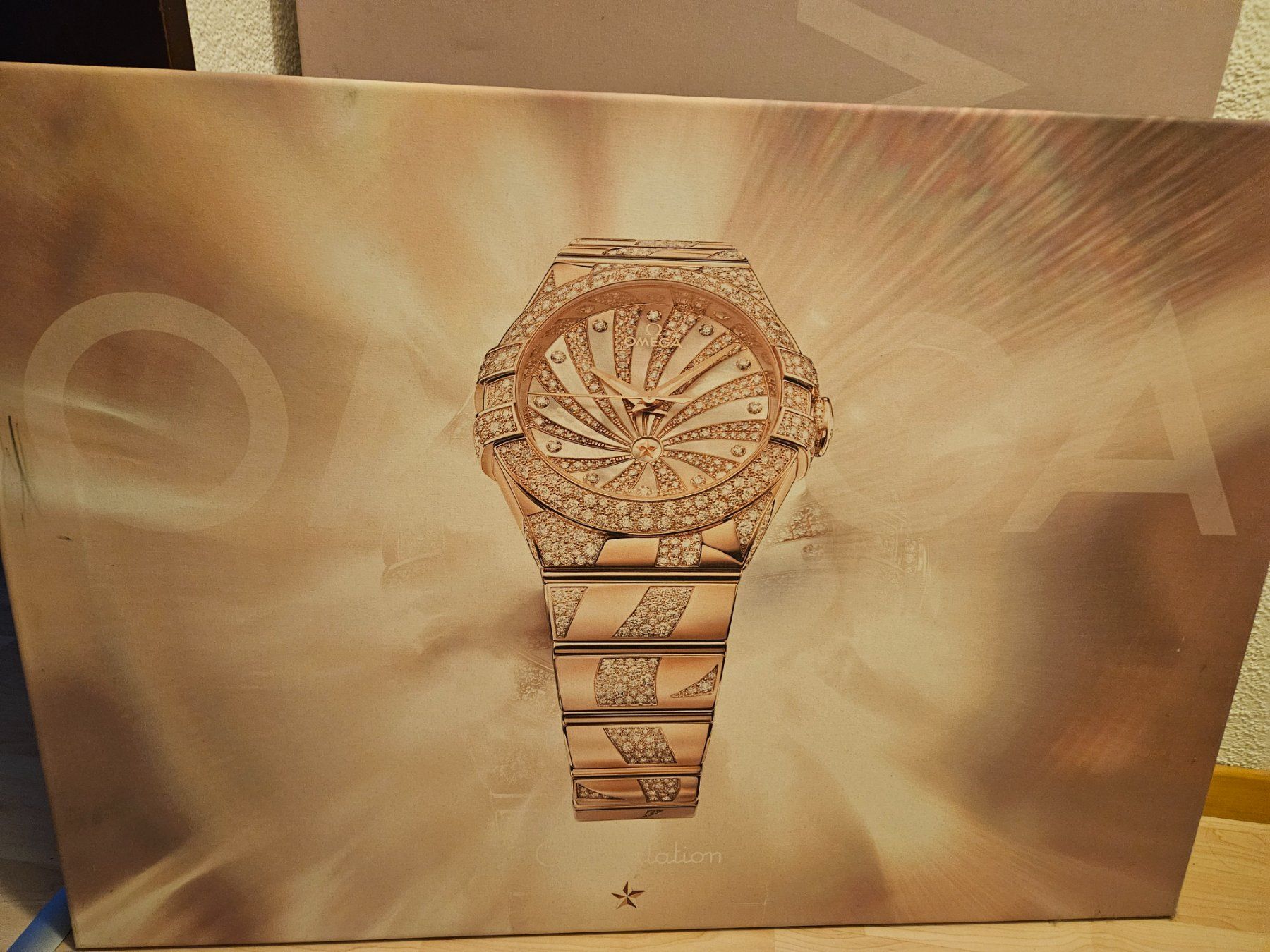 Poster & Bilder: 2 Werbebilder, Omega Constellation und Ladymatic – Gebraucht aus Grenchen von Sil_77wp 1