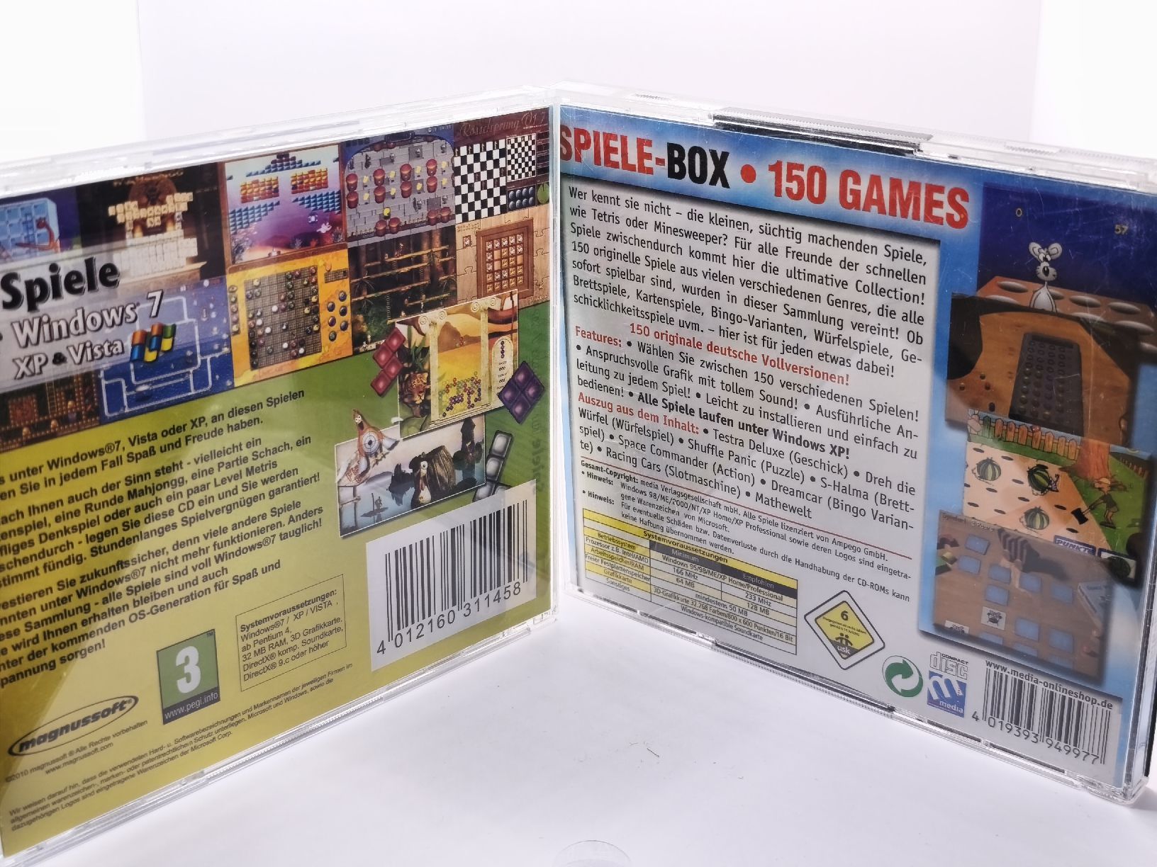 Microsoft Spiele: Jeu Windows 7 XP Vista 150 Jeux PC Collection – Gebraucht aus Conthey von Th3gr4yf0x 1
