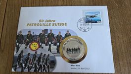 2012 Medallienbrief Patrouille Suisse After Work