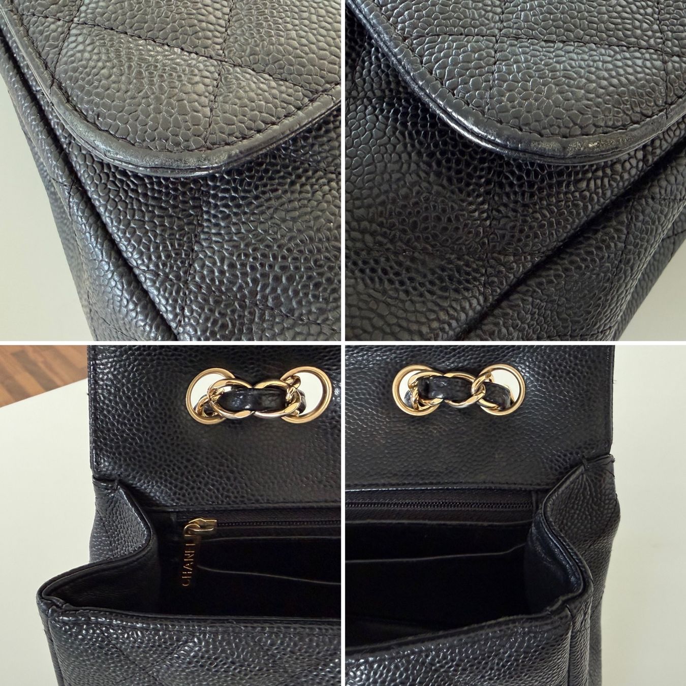 Chanel Taschen für Damen: Chanel Jumbo Single Flap Caviar GHW – Gebraucht aus Zuzwil SG von Seache 6