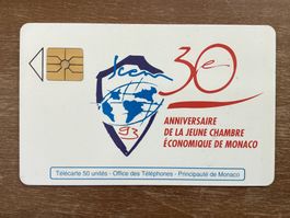 Telefonkarte Monaco, Chambre Économique