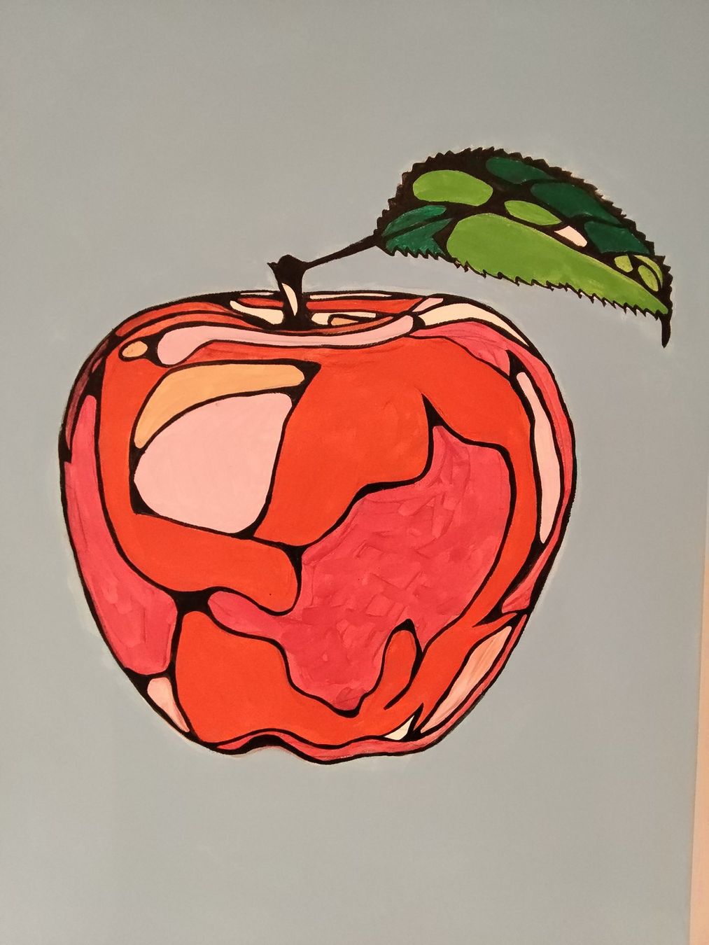 Dipinti: Acrylic painting "Apple" , 50 cm x 70 cm – Nuovo (secondo la descrizione) da Bellikon venduto da MellonCollieMitTwint 3