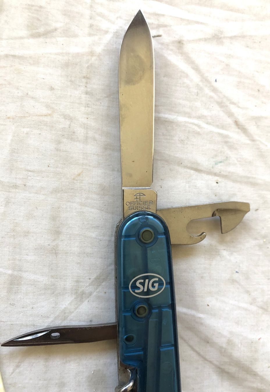 Victorinox Taschenmesser: Schweizer Sackmesser / Werbemesser "SIG" - Victorinox – Gebraucht aus Schaffhausen von durruti 3