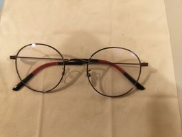 Gucci Fassung, runde Metall Form, Top Zustand, inkl. Etui!