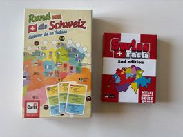 2 Jeux:  Rund um die Schweiz + Swiss Facts