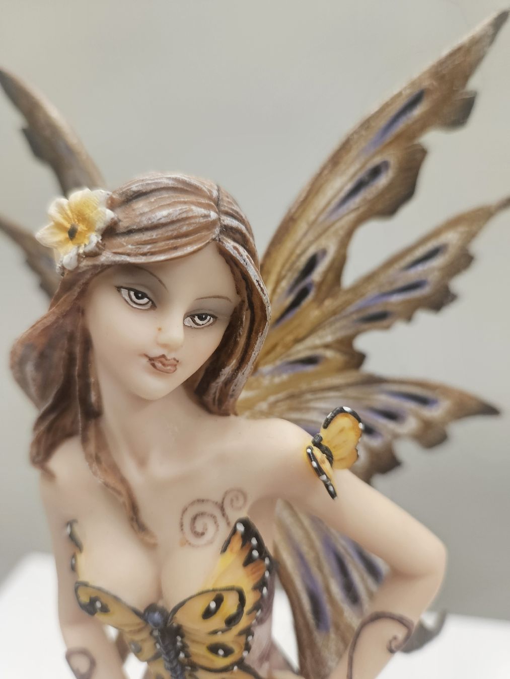 Statuette: Schmetterlings Blumenfee Handbemalt 30cm – Nuovo (secondo la descrizione) da Dielsdorf venduto da Kenan997 1