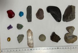 Verschiedene Mineralien, minerali vari, divers minéraux