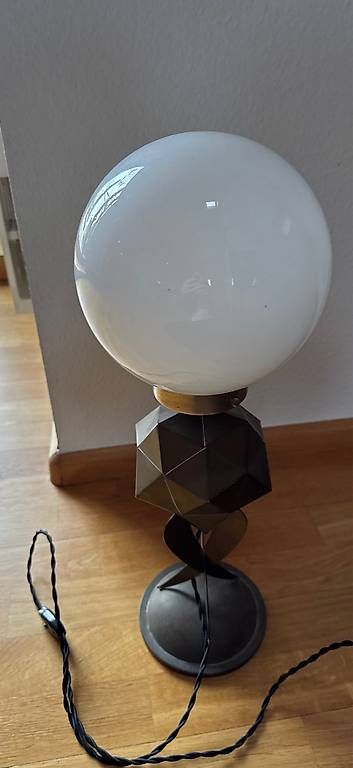 Lampade: Antike Lampe wohl ein Meisterstück messen Kupfer – Usato da Basel venduto da Joshy03 3
