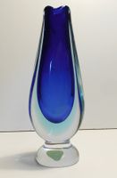 Design Murano Kristall Vase Design Flavio Polli Sommerso