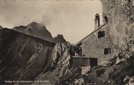 Refuge Videmanette Gumfluh 1932 Berghütte SAC?