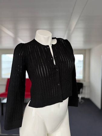 Feinstrick Cardigan mit Lochmuster Dorothee Schumacher