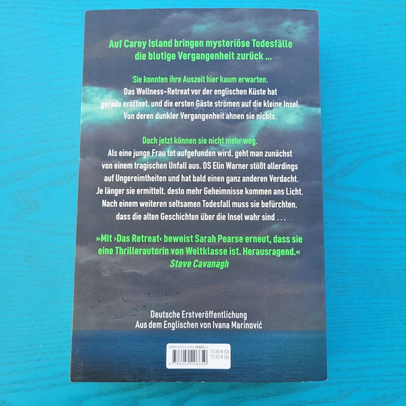 Libri: Sarah Pearse- Das Retreat – Usato da SCHÜBELBACH venduto da CoKaHa 2