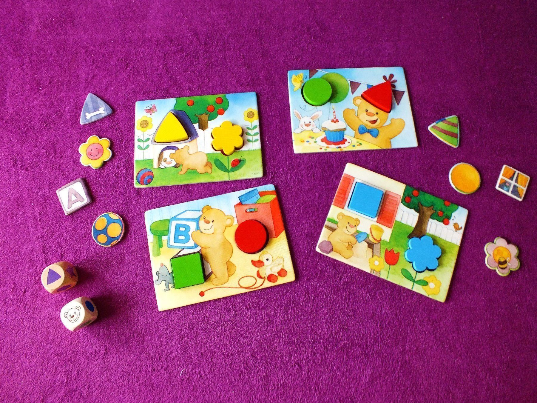Haba Giochi: HABA erste Spiele - Teddys Farben & Formen – Usato da Müllheim Dorf venduto da Seeeule01 3
