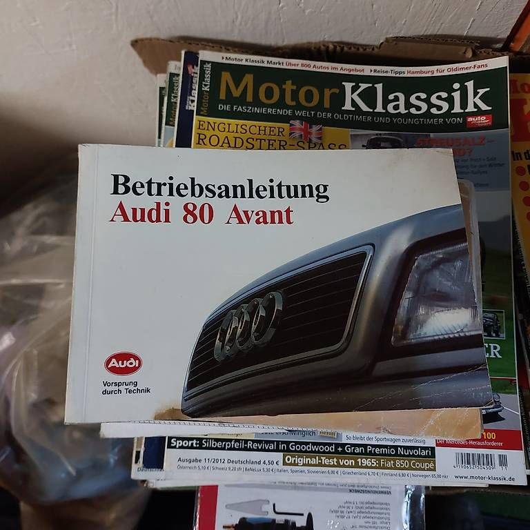 Audi Documenti: Betriebsanleitung Audi 80 Avant B4 – Usato da Bülach venduto da Hakenbusch