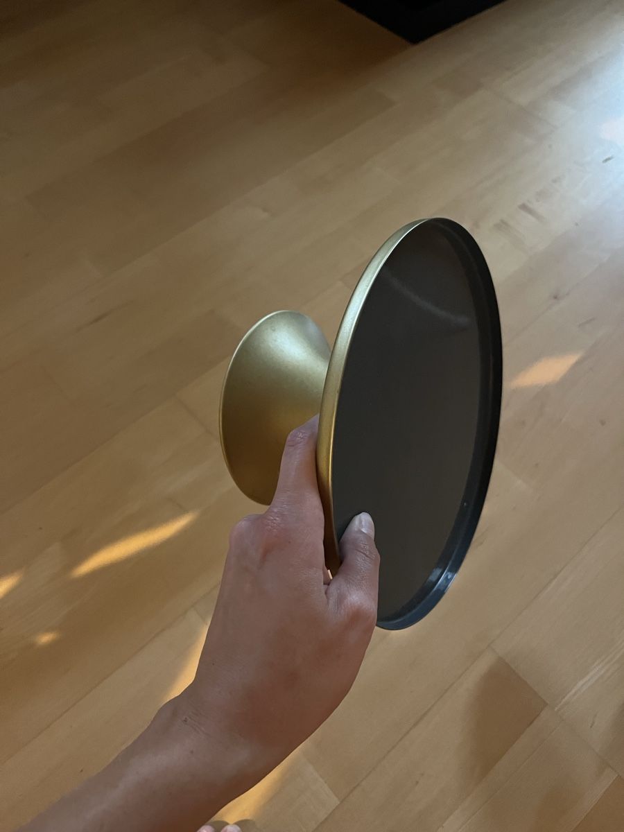 Tutte le decorazioni: Etagenständer goldfarben grau Teller Durchmesser ca 20cm – Usato da Schaffhausen venduto da juf_98r9 2