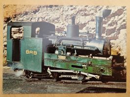 LOKOMOTIVE DER BRIENZER-ROTHORN BAHN – ANSICHTSKARTE