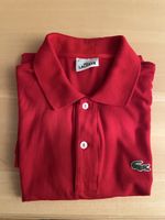 Original Lacoste Langarm Shirt rot