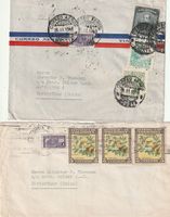 Kolumbien: 2 Brief von Bogota- Winterthur, Sulzer AG, 1948