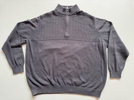 Izod Sweater 1/4 zip pullover MEN Sz XXXL 3XL