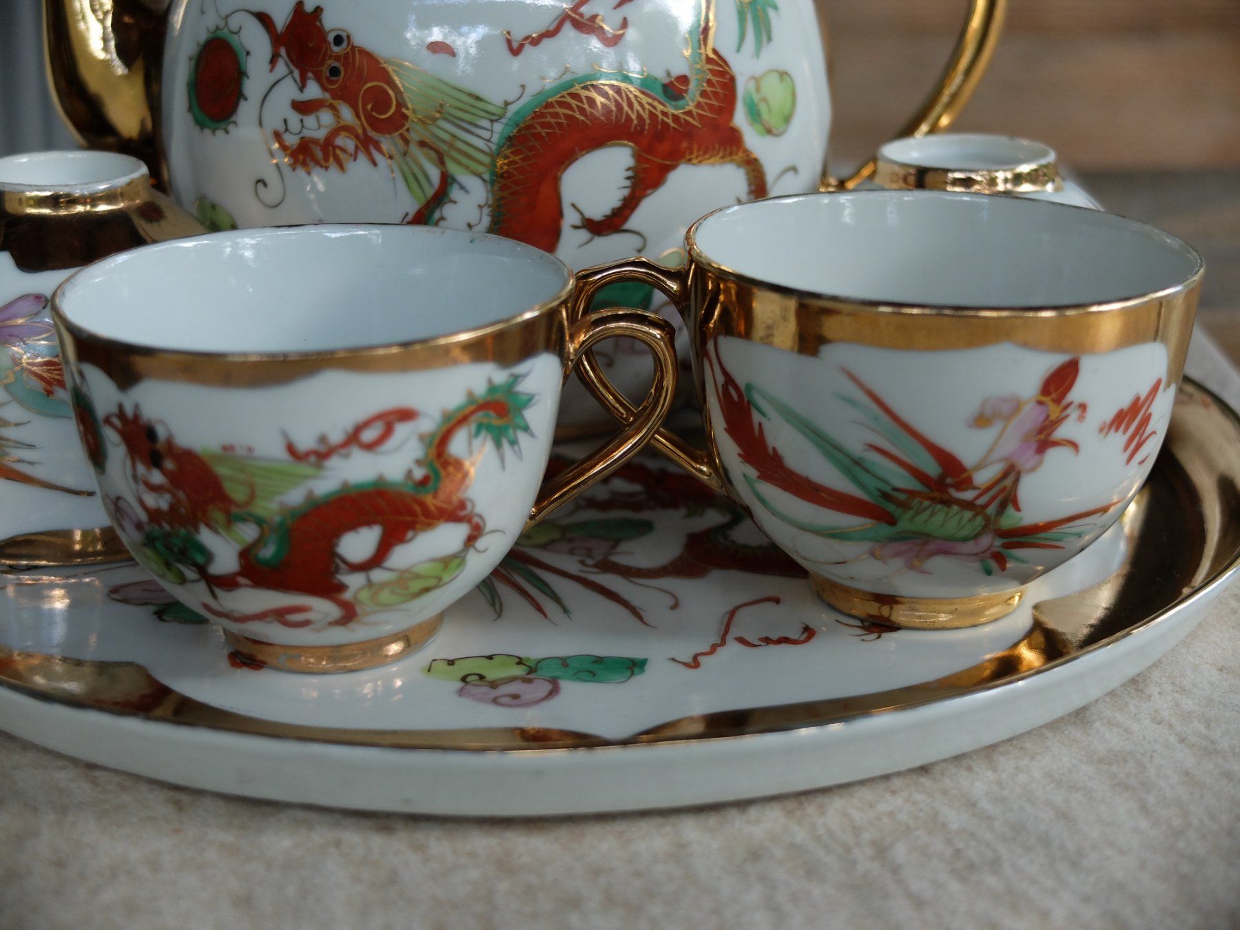 Geschirrsets: Teeservice, chinesisch – Gebraucht aus Hagendorn von Versaboss 4