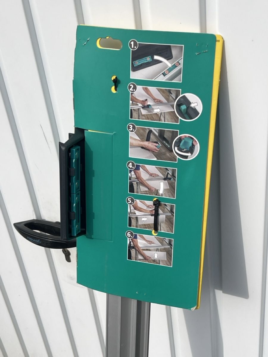 Tutti gli attrezzi: Wolfcraft Gipskarton-Schneider, neu, Karton beschädigt – Nuovo e nell'imballaggio originale da Emmen venduto da VK-Retail 2