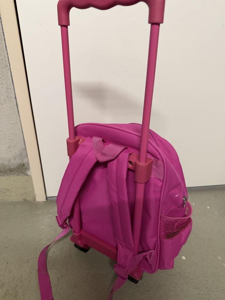 Valigie & Borse: Rosa Trolley Rucksack für Mädchen – Usato da Feldbrunnen venduto da cleo09 1