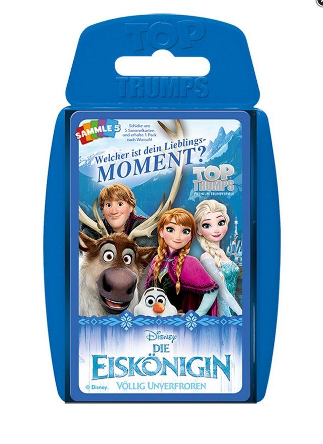 Giochi: Top Trumps Quartett / Disney Die Eiskönigin – Nuovo e nell'imballaggio originale da Oensingen venduto da Liquidations-Shop