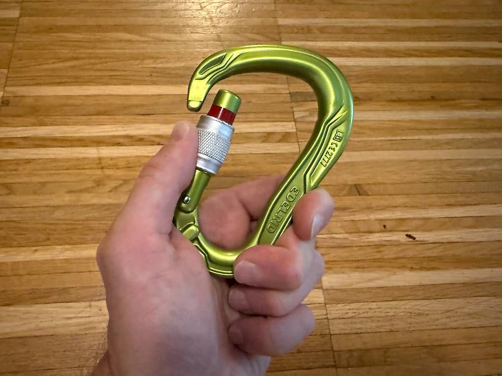 Attrezzatura da arrampicata: Schraubkarabiner Edelrid HMS – Usato da Zürich venduto da lotte_ettol 2