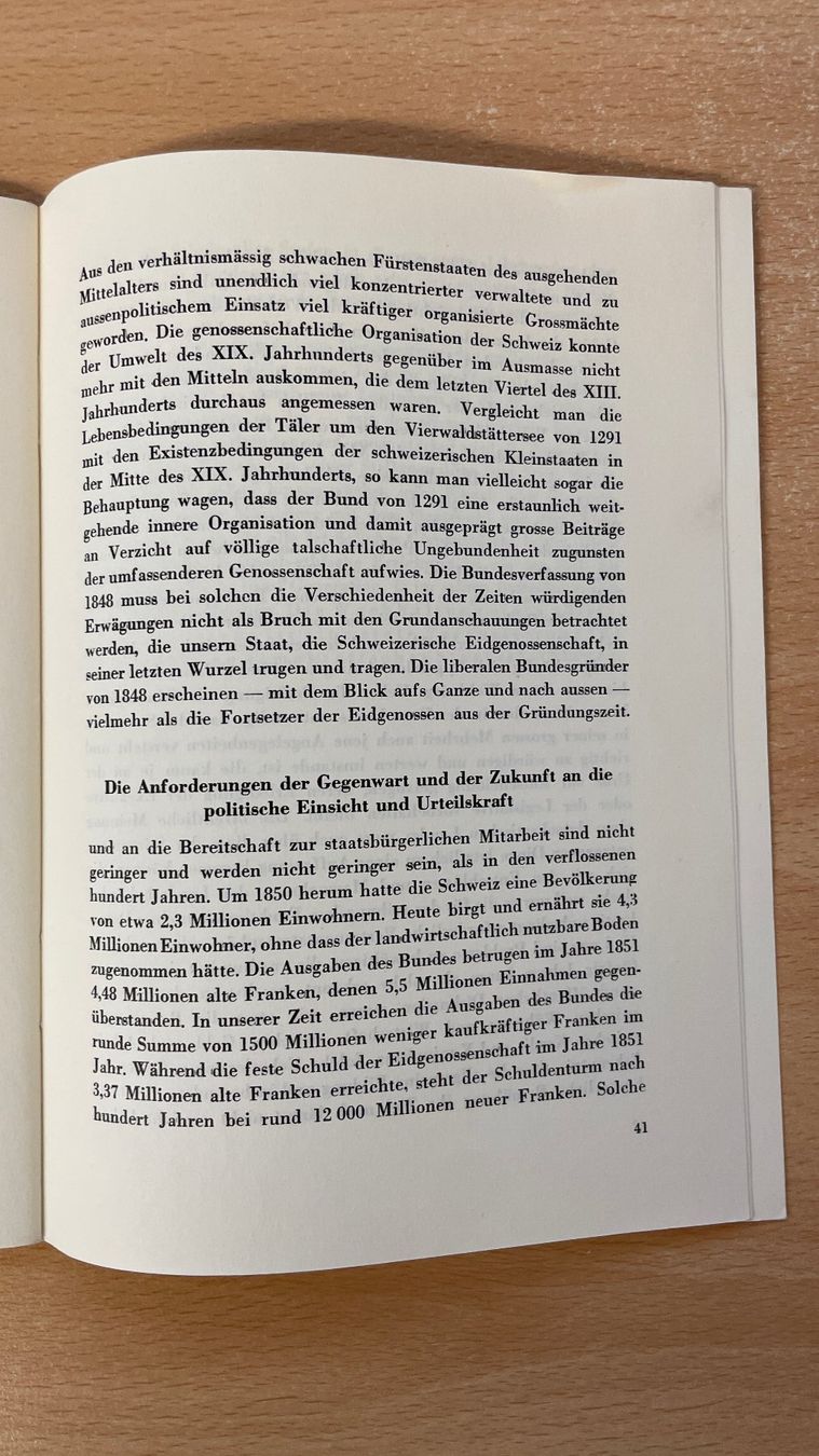 Libri: Schweizerische Eidgenossenschaft, 100 Jahre – Usato da Glattfelden venduto da cybermaxx 4