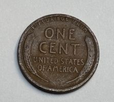 Pièce américaine "One Cent" 1912 rare en bon état - Collecti