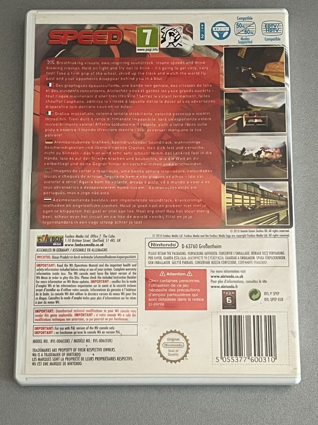 Nintendo Giochi: Speed - Nintendo Wii – Usato da Rivera venduto da poweradem05 1
