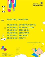 Festival Ticket Open Air Lumnezia Samstag 25.07.2026