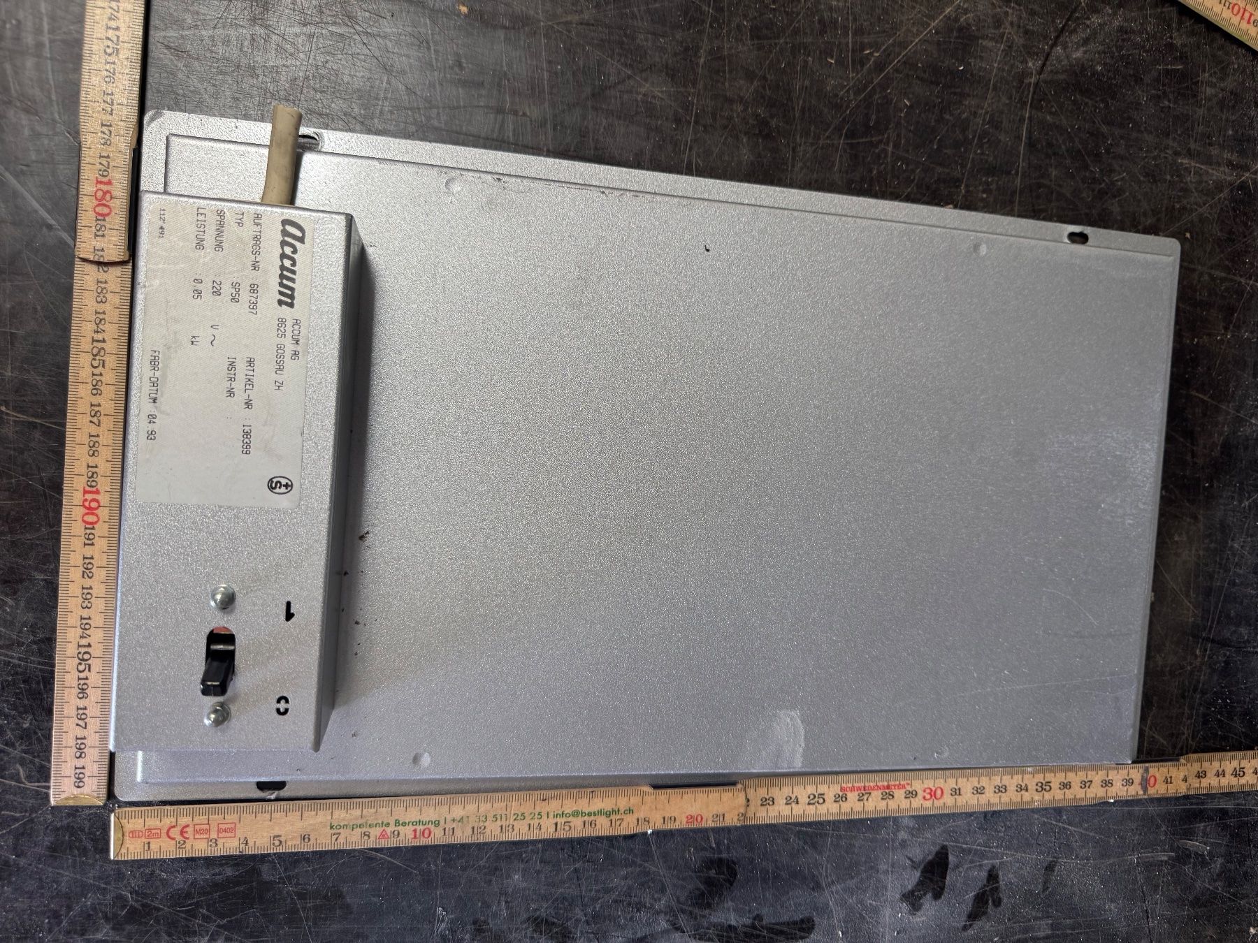 Componenti elettronici: 50W Heizplatte 220VAC – Usato da Grossaffoltern venduto da Mr._White