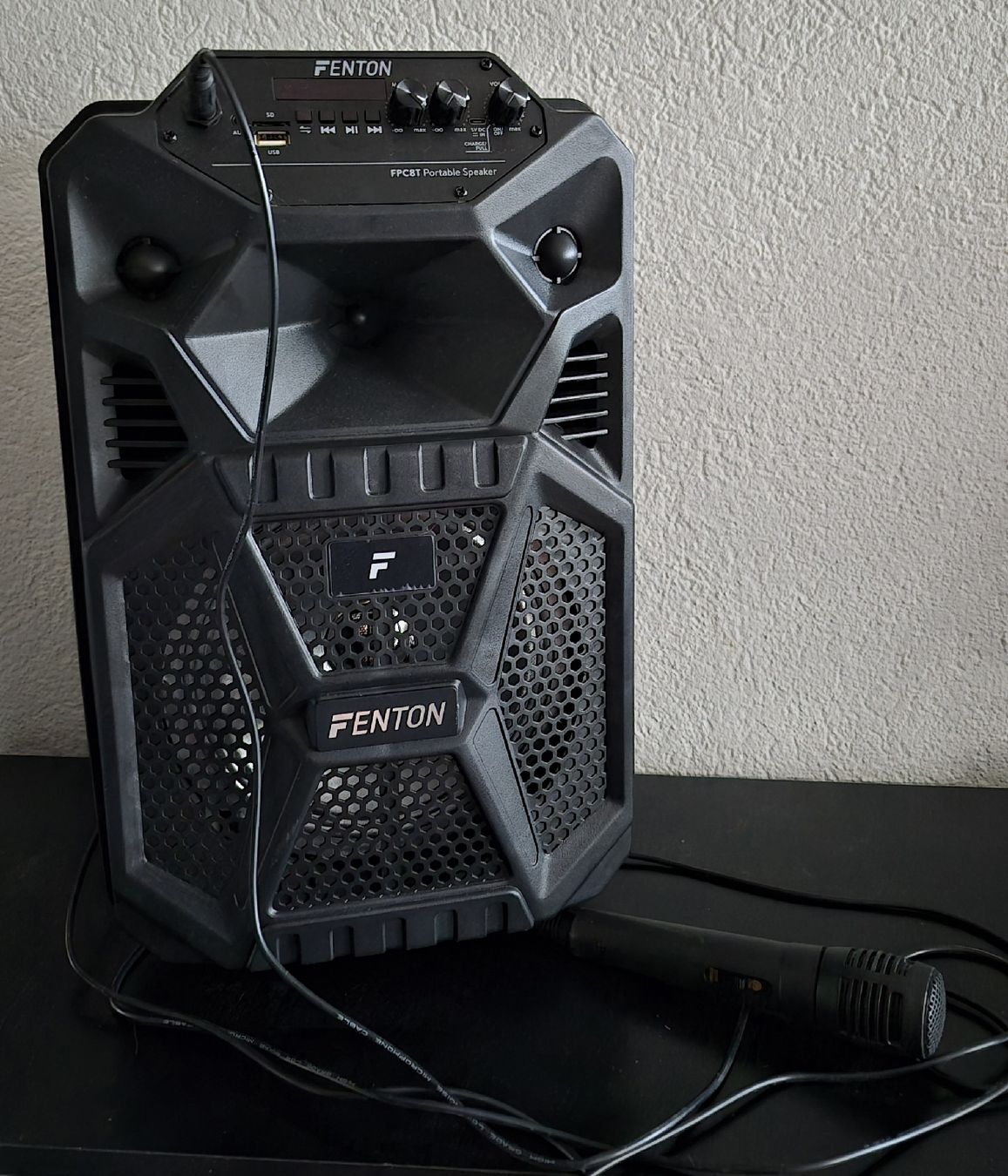 Casse acustiche: Fenton Akku-Lautsprecher mit Bluetooth mit Mikrofon  – Usato da Naters venduto da Monika-K