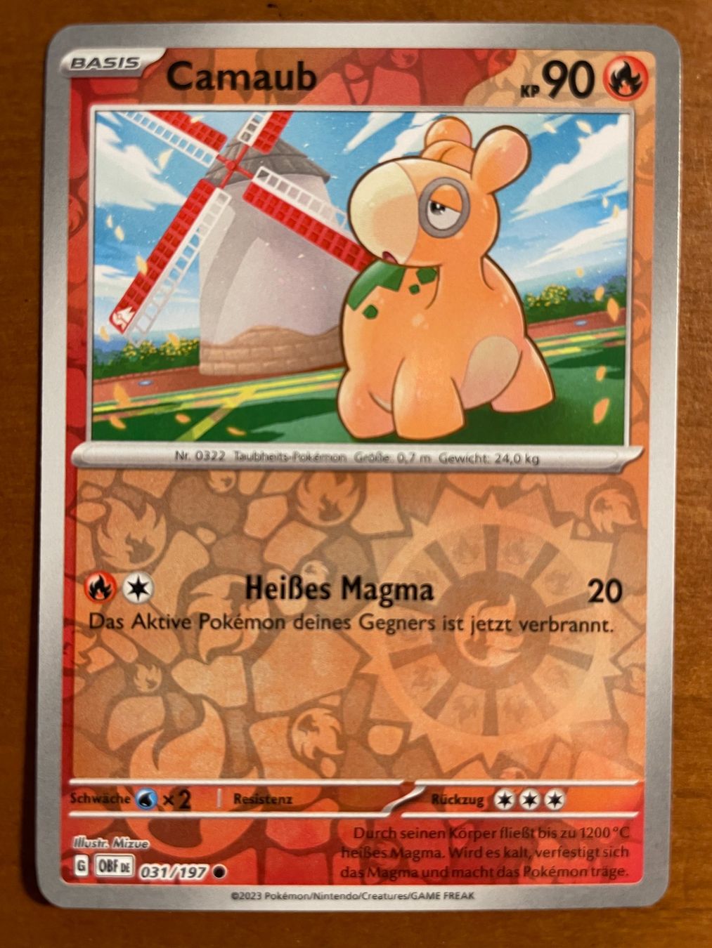 Pokémon Carte collezionabili: Pokemon Camaub Reverse (Versand gratis) – Nuovo (secondo la descrizione) da Chur venduto da Angerson