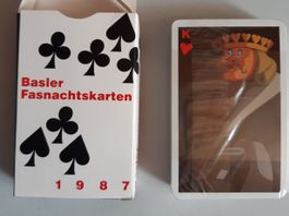 Basler Fasnachtskarten  1987  Marianne Pomeroy (letztes Set)