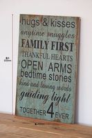 Shabby Chic Family Wandbild