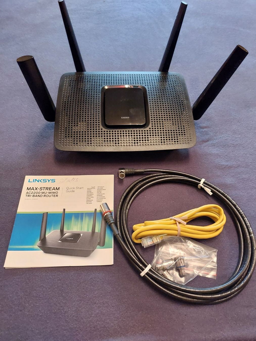 Linksys Modem & Router: Router Linksys Model EA8300 Wi-Fi Router Max-Stream – Usato da Münchenstein venduto da Letan