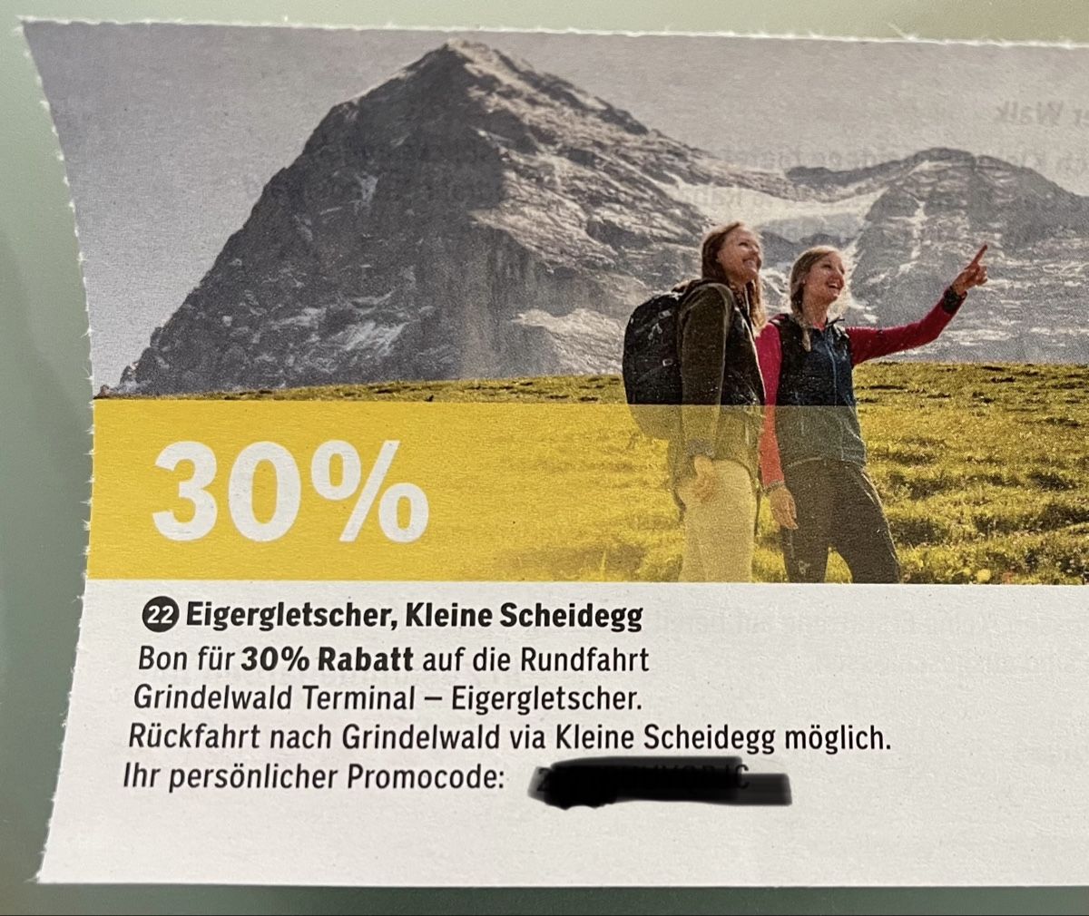 Bons: 30 % Rabatt Eigergletscher, Kleine Scheidegg – Neuf avec emballage d'origine à Kehrsatz par bianca69