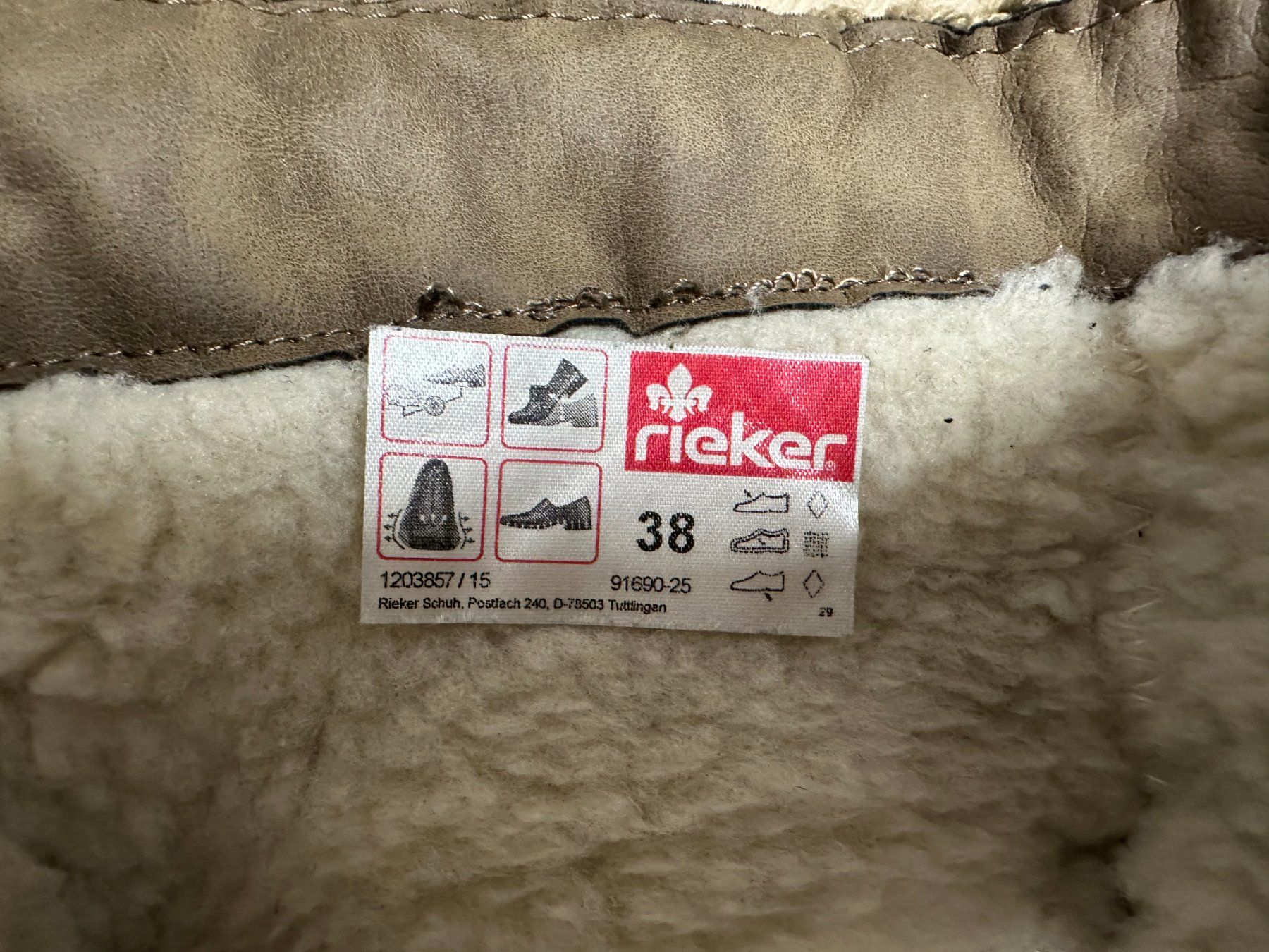 Rieker Scarpe da donna: Stiefelette von Rieker – Usato da Rheinfelden venduto da Brise8 3