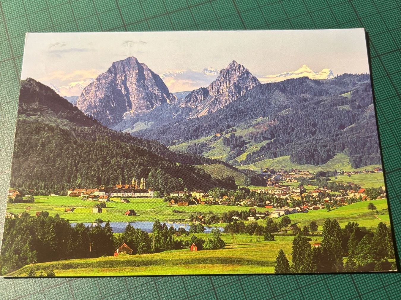 Ansichtskarten: AK EINSIEDELN  mit Vollstempel.. – Gebraucht aus Utzenstorf von Rose0303 1