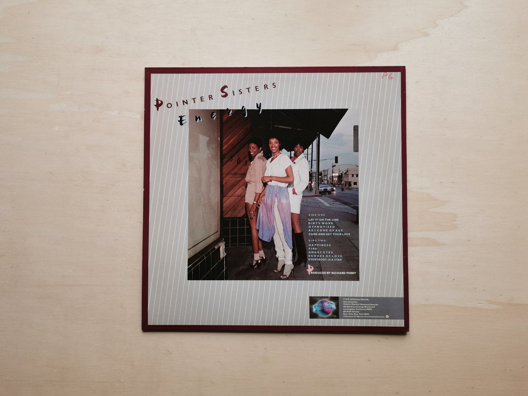 Dischi in vinile: Pointer Sisters – Energy  US 78 + Beilage – Usato da Ebikon venduto da kisuM 1